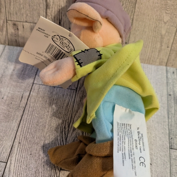 Disney Dopey Plush with Yellow and Brown Accents 8" - Picture 3 of 6
